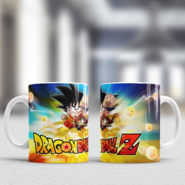 Taza Dragon Ball - Goku Fight