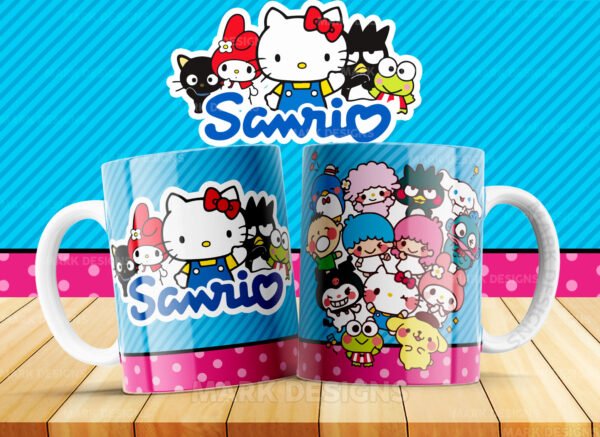 Colección de tazas de Sanrio and Friends