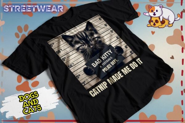 Playera Bad Kitty