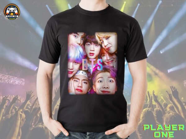 Playera BTS Faces