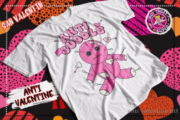 Playera Anti Valentin Anti Cuddle