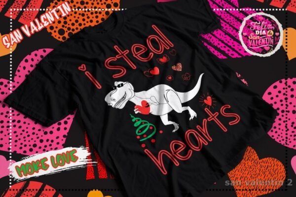 Playera San Valentin Steal