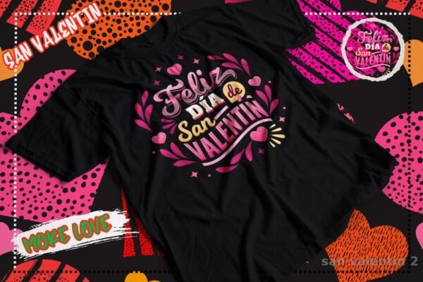 Playera San Valentin Happy day 1