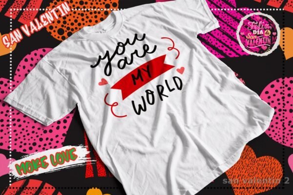 Playera San Valentin World