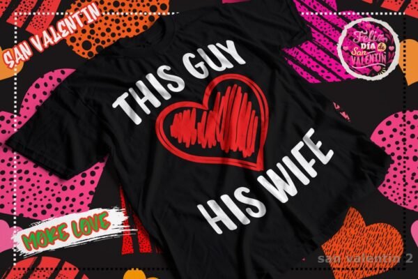 Playera San Valentin Wife