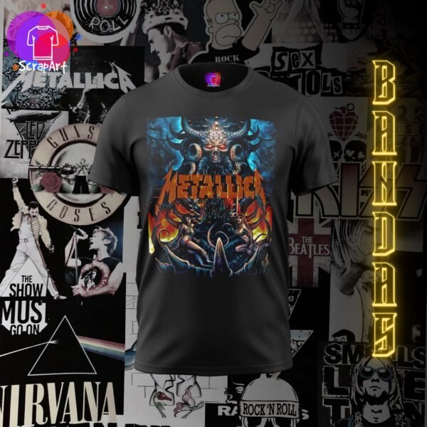 Playera Metall that thing Should not be