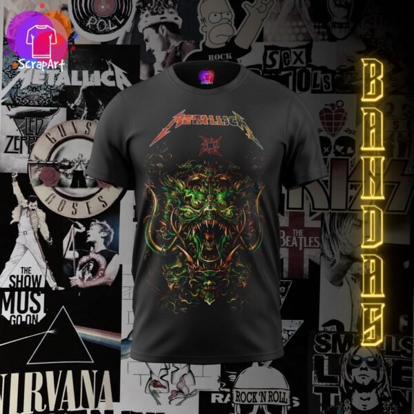 Playera Metall No Remorse