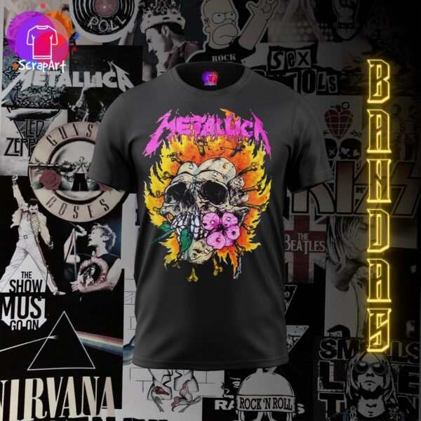 Playera Metall Trash