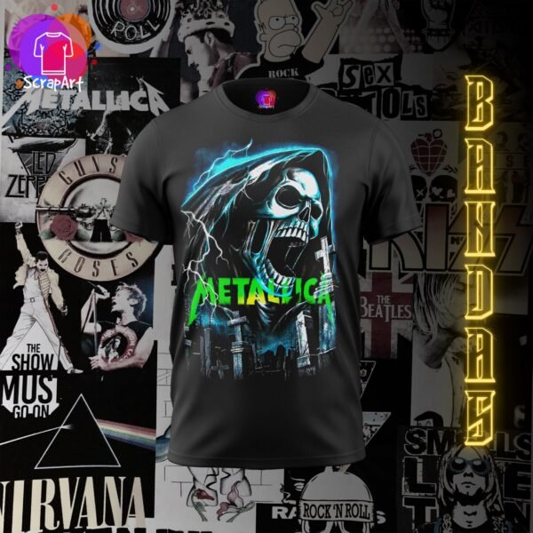 Playera Metall Sanitarium