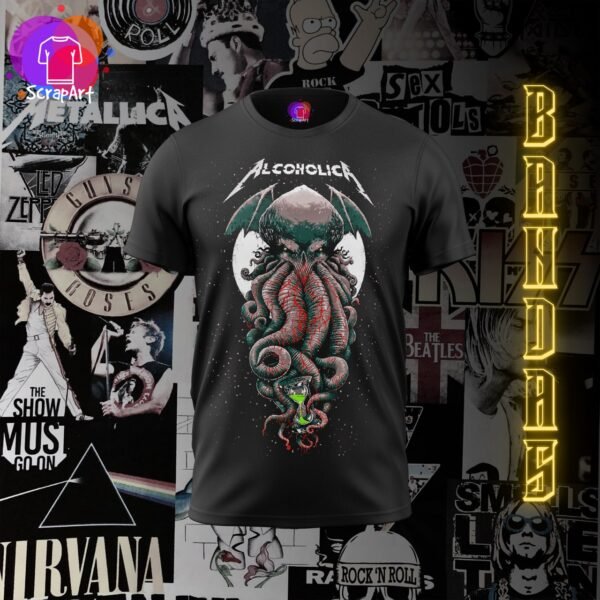 Playera Metall Alcoholica